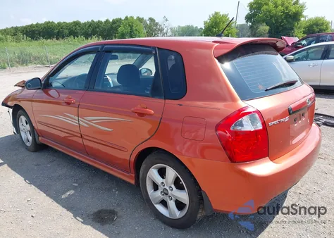 2009 Kia Spectra5 Sx from USA, damaged, VIN KNAFE241495024020